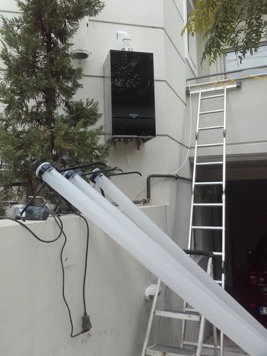 Гільзування кондисаційних котлів, чистка димовентиляційних каналів