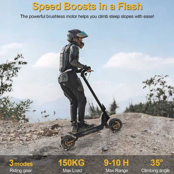 Trotinete elétrica 2000W (1000W x 2) 50km/h