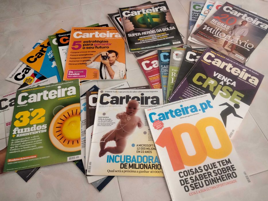 24 revistas 'Carteira' entre 2006 e 2009