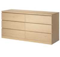 Komoda Ikea MALM 6 szuflad