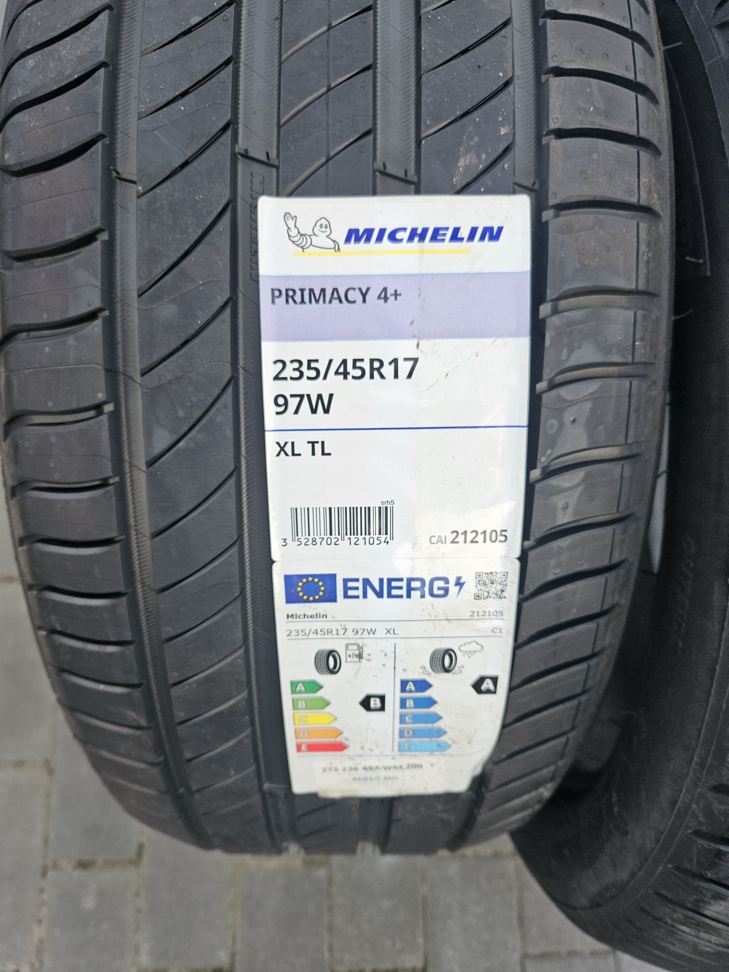 Opona Michelin Primacy4+ 235/45 R17 97W nowa