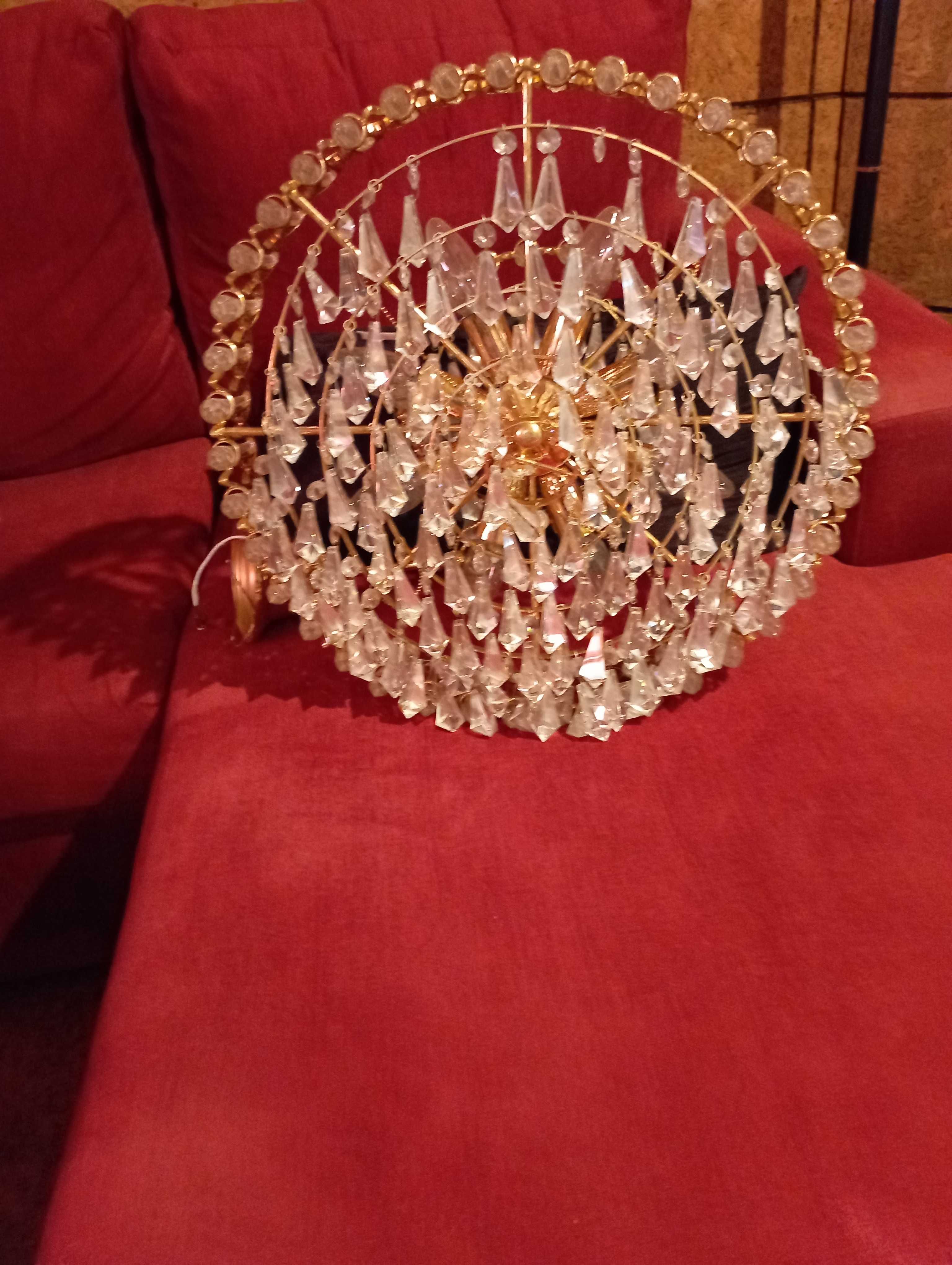 Candeeiros em cristal
