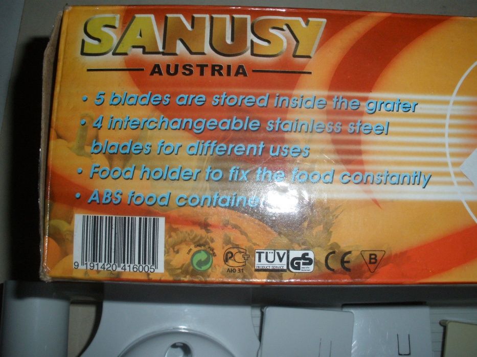 Для детей - Терка ручная Sanusy (Австрия) в отличном состоянии.