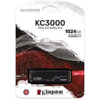 SSD накопитель KINGSTON KC3000 1TB M.2 NVMe 2280 (SKC3000S/1024G)