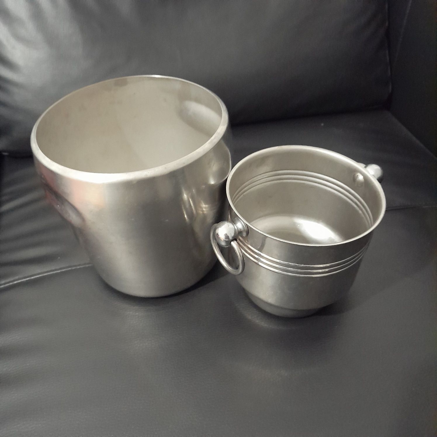 2 frapes de gelo inox  usados  bom estado