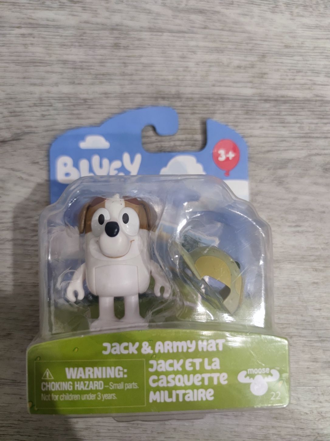 Bluey 2 nowe zestawy: Jack & army hat, Bingo's playroom