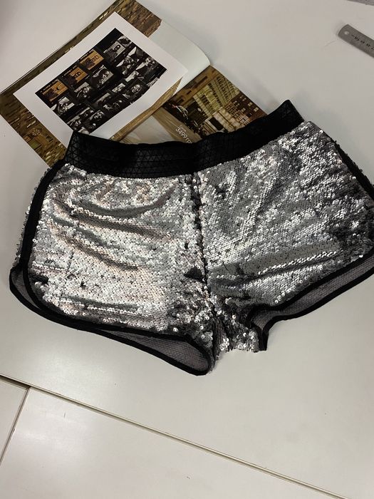 шорты пайеточные