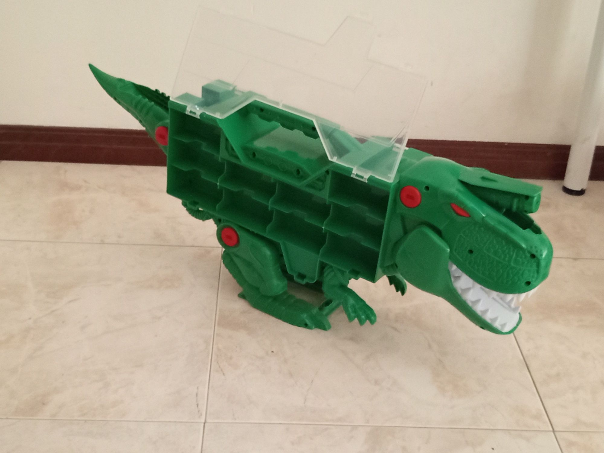 Brinquedo Garagem T-Rex
