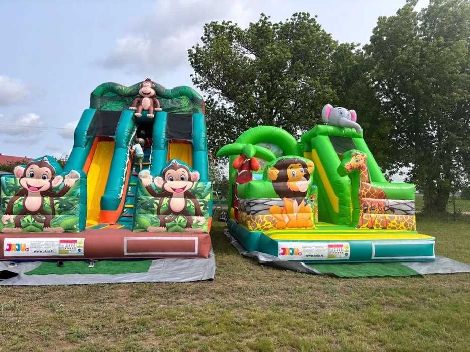 Dumachańce Dmuchana Zjeżdżalnia Bubble House Piana Party Urodziny