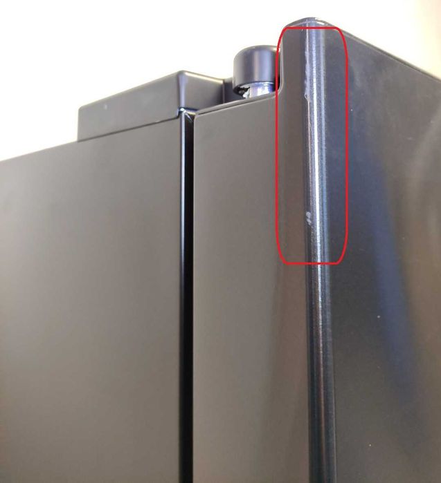 Lodówka Side By Side GORENJE NRR9185ESBXL Kostkarka 566L OUTLET 15JG19