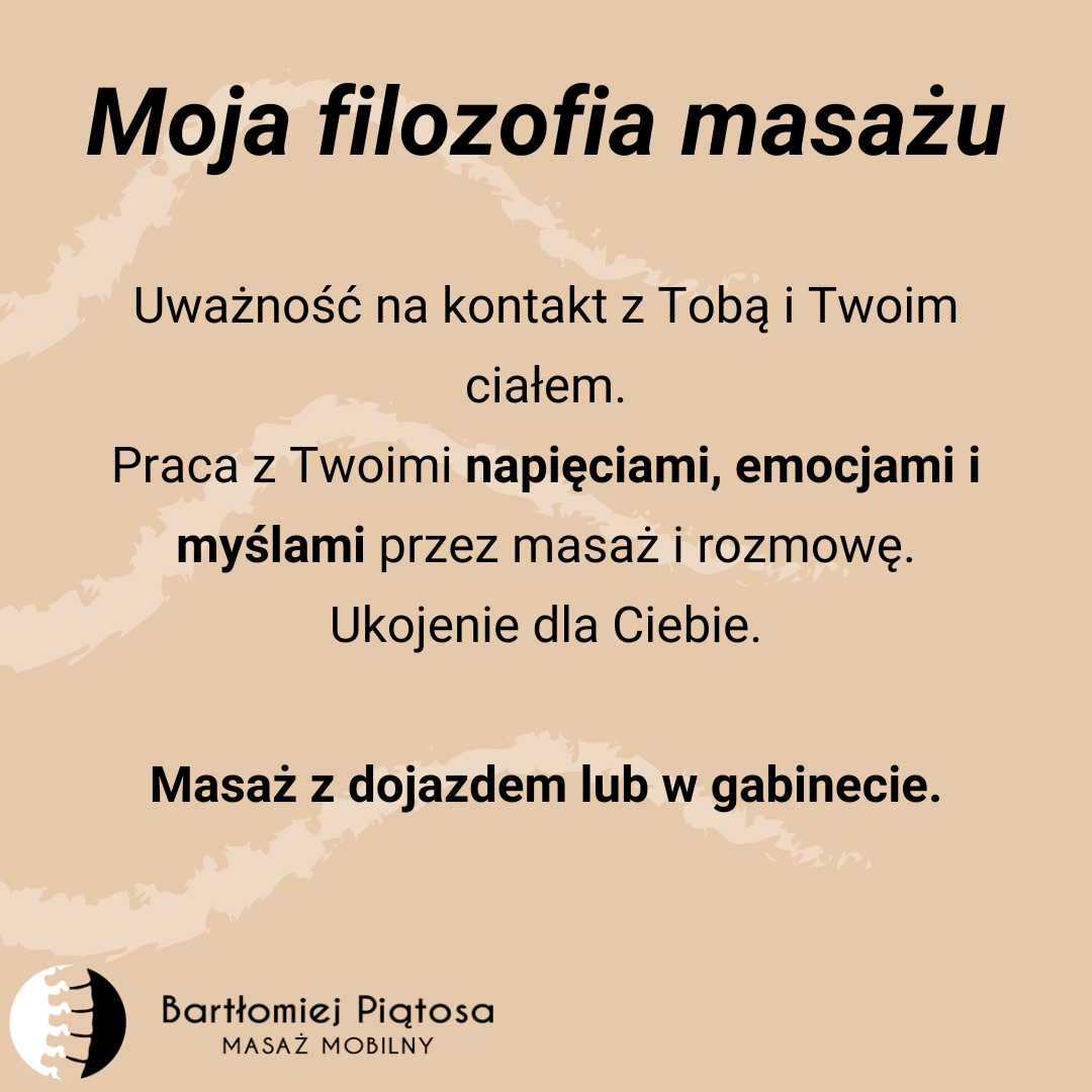 Chcesz poczuć ulgę? Masaż mobilny z dojazdem - Kraków i Zabierzów