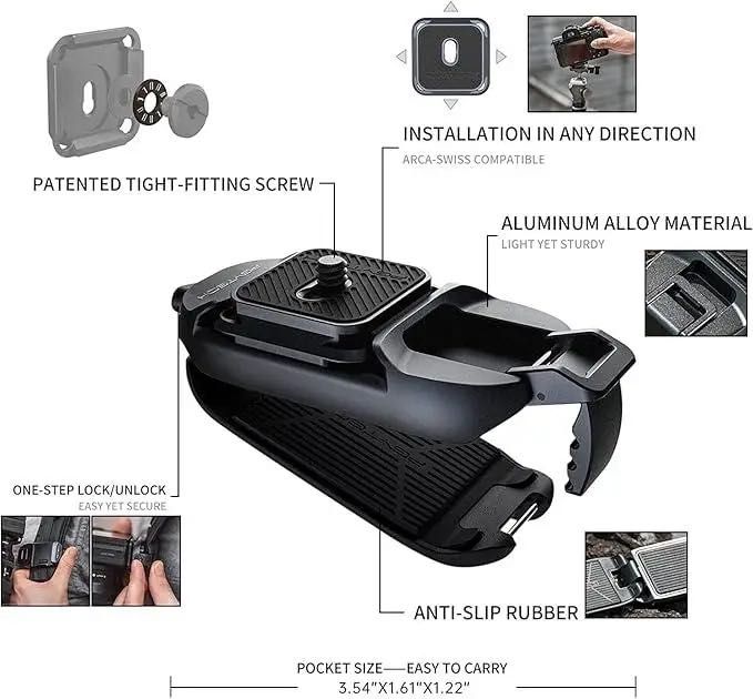 Pgytech P-CG-040 Крепление для видеокамеры на ремень