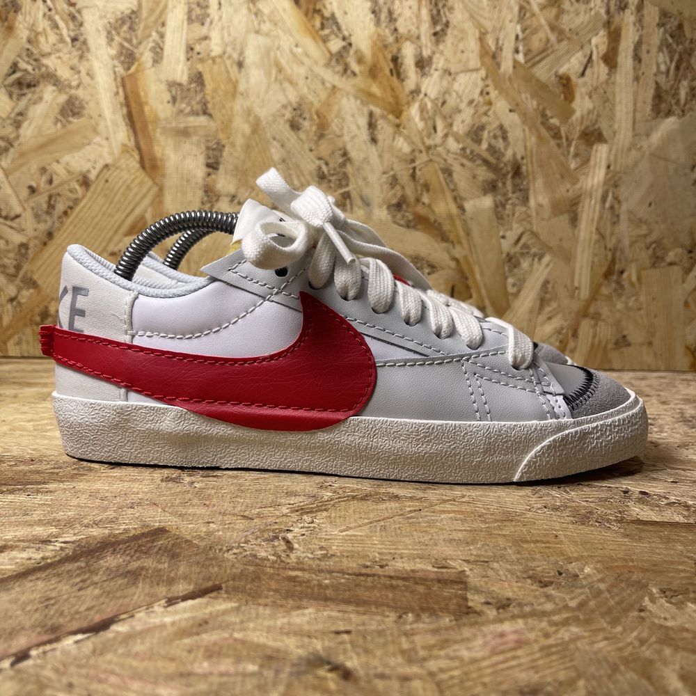 Чоловічі кросівки Nike Blazer Low 77 Jumbo Grey/Red Dq8769-100