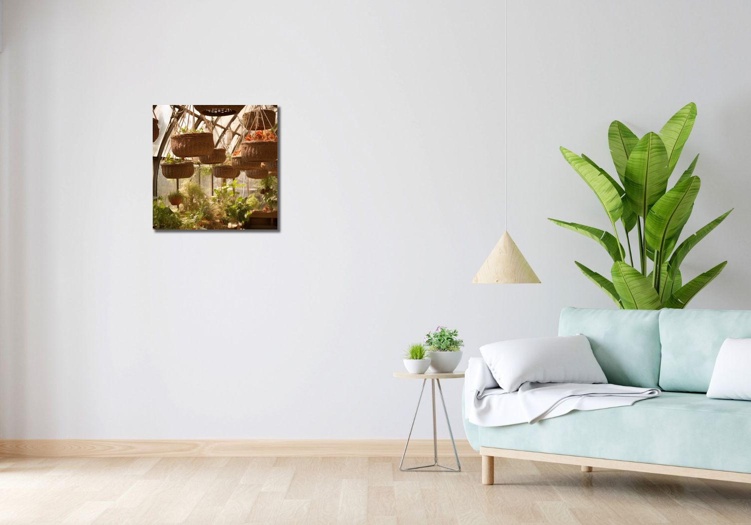 Obraz 50x50cm Zawieszone Ogrody