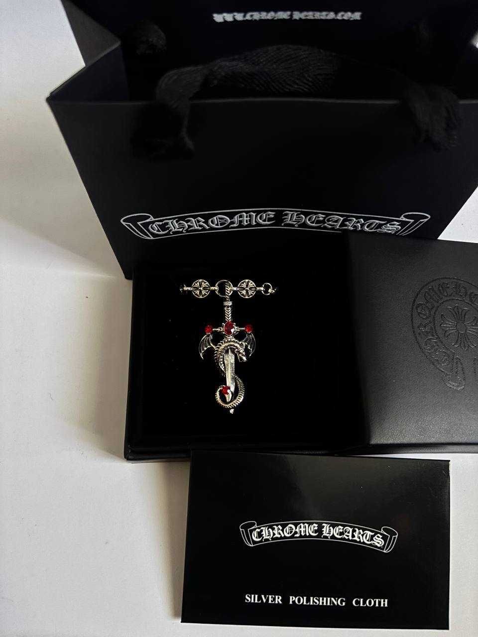 Підвіска Chrome Hearts | Кулон Хром Хартс | Нові