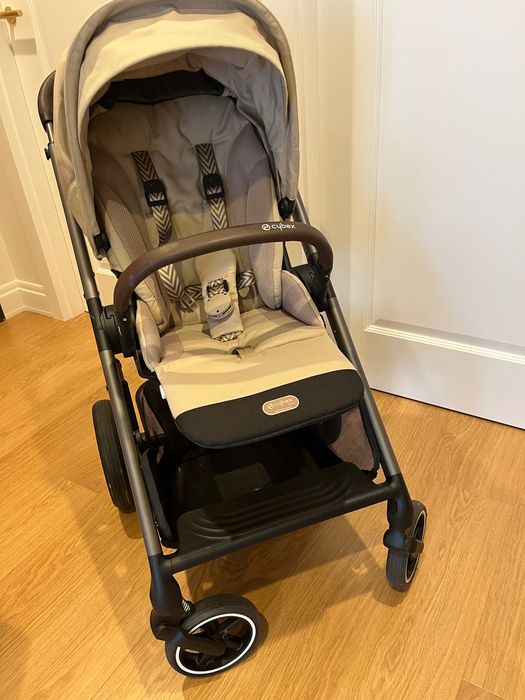 Cybex balios s lux almond beige na ramię taupe 2w1
