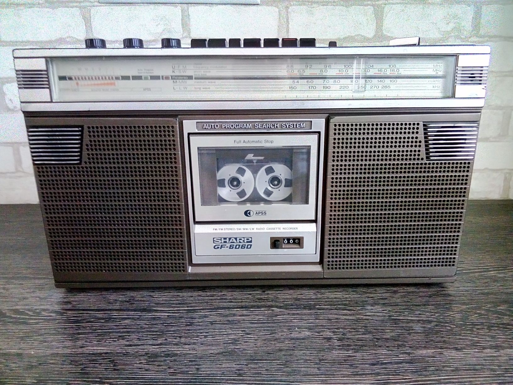 Sharp GF-6060HB Stereo Radio - Tape Recorder