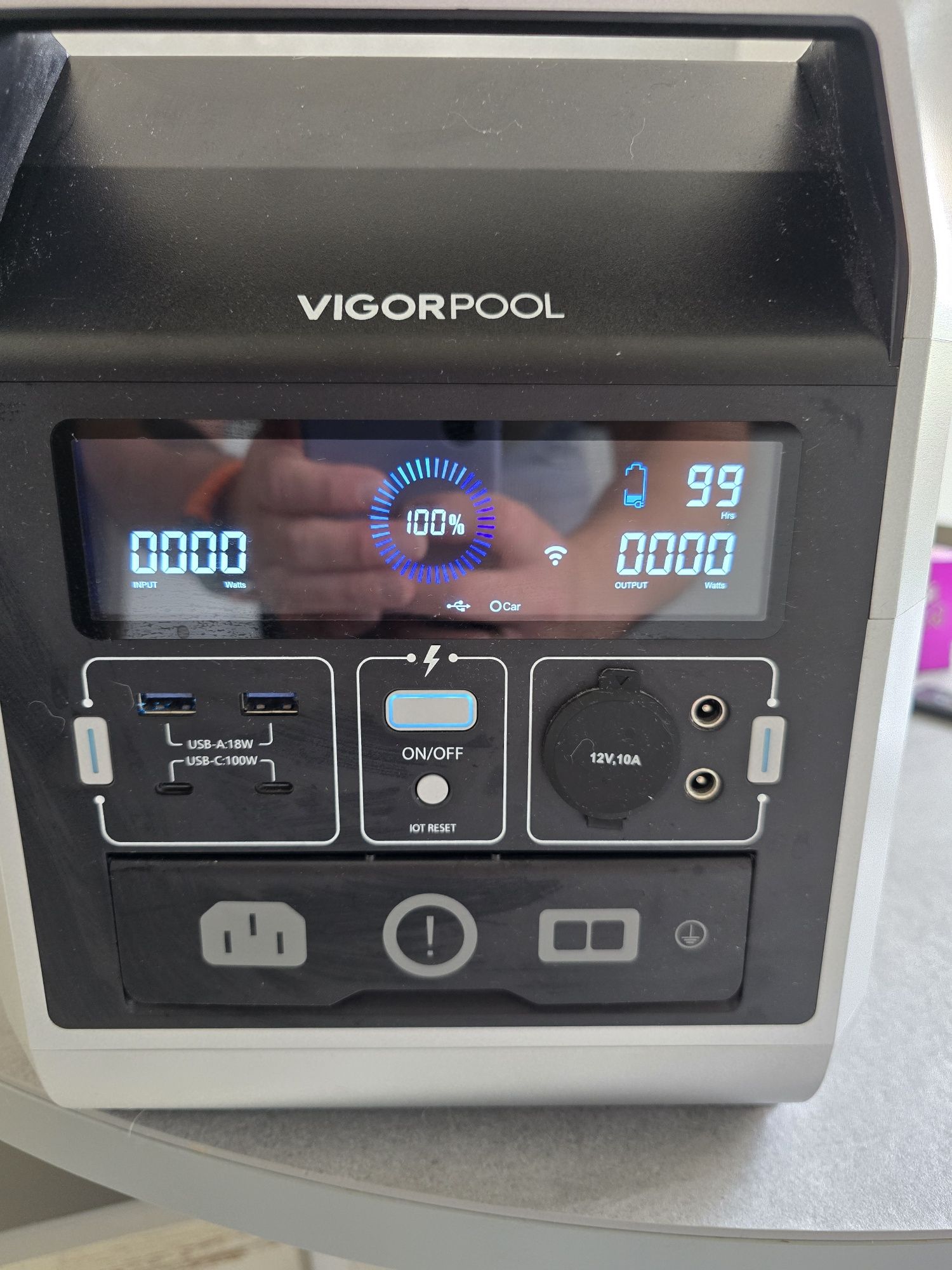 Зарядна станція VigorPool Captain / 1200 Вт / 1200 Вт⋅год / LiFePO4 (V