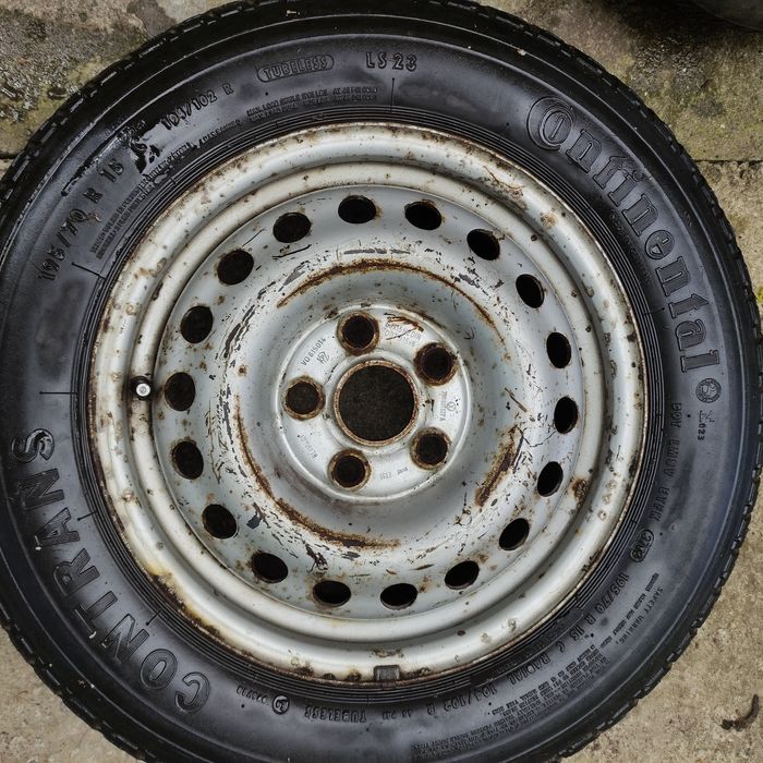 Запаска для Fiat (R14), для малотоннажных бусов (R15)