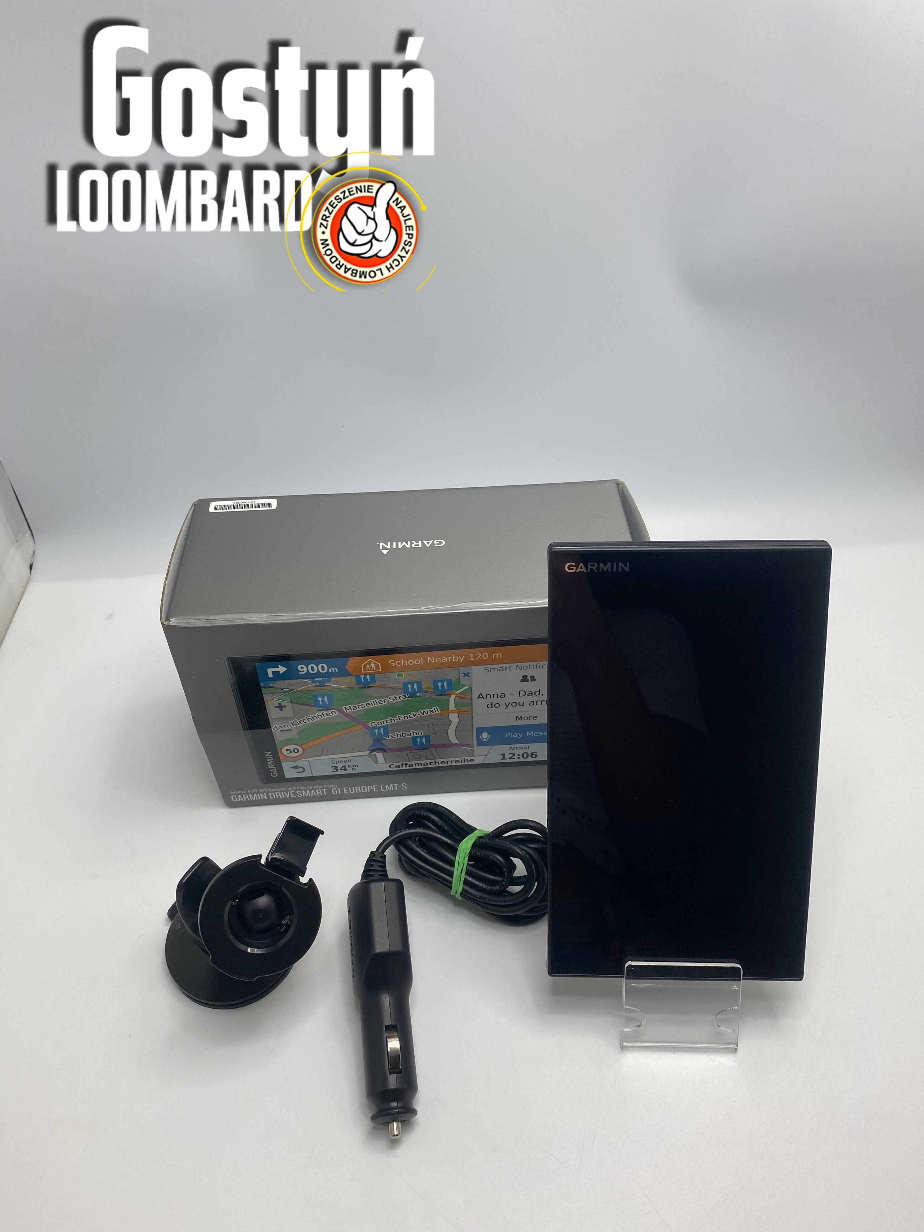 od Loombard Gostyń Nawigacja Garmin DRIVESMART 61 LMT-S EUROPA 6,95 "
