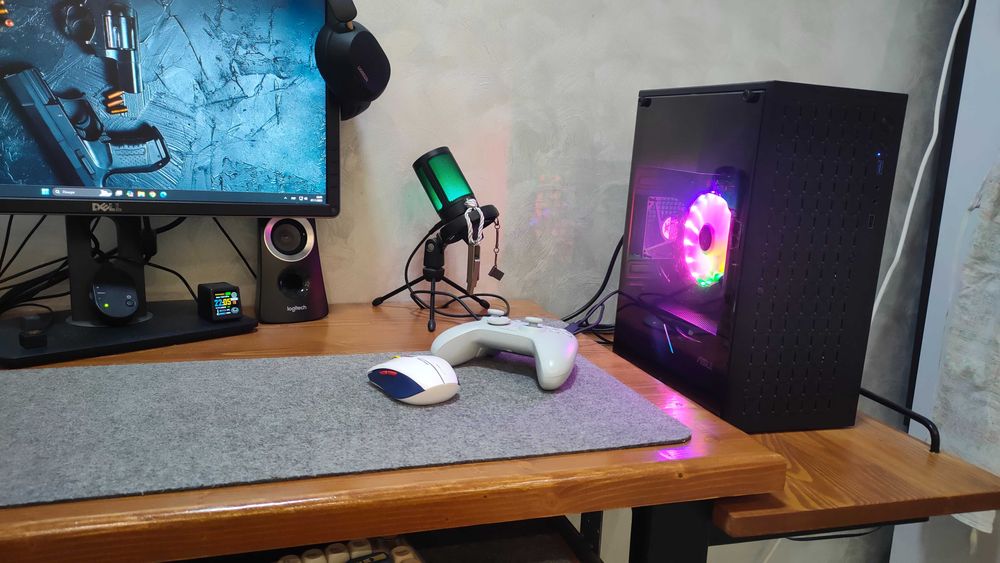 Новий компактний ігровий комп'ютер Ryzen r5 5500