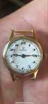 Omega 15 Jewels Złoty zegarek 1935 r damski !