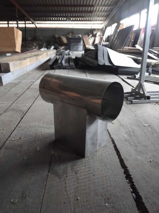 Wyczystka krótka do komina fi130 i 180, kwasoodporna, stal nierdzewna