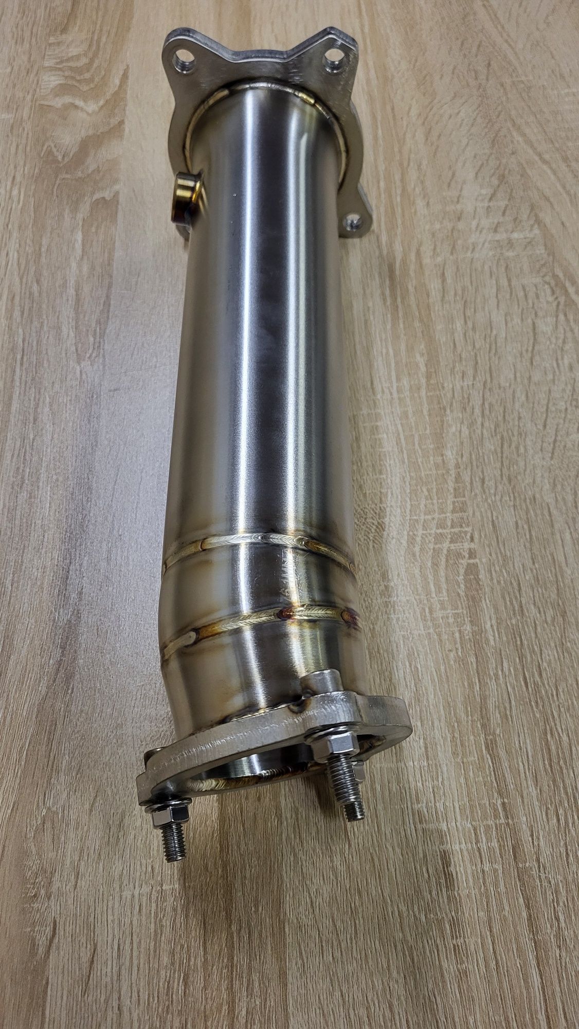 Даунпайп Audi А6 С7 Downpipe Ауді A6 C7 2.0 TFSI Heat Shield