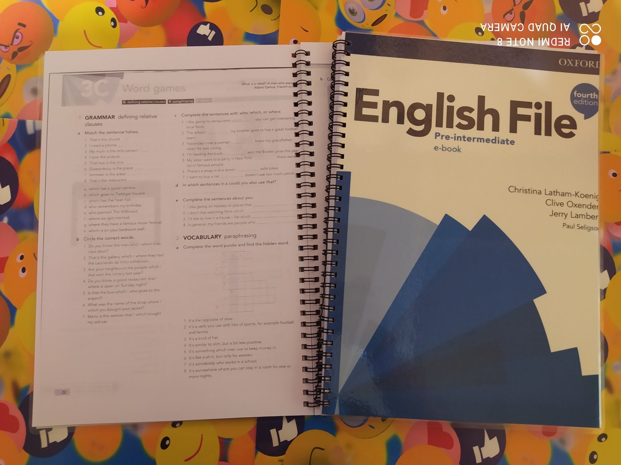 English file (Pre-intermediate.)