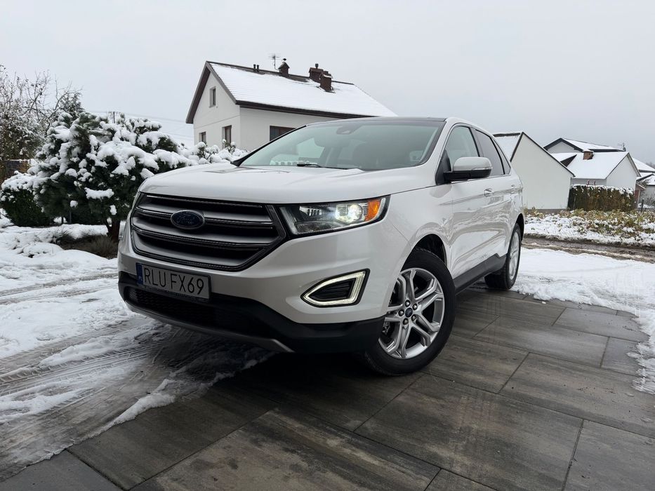 Ford Edge FORD EDGE 3.5 V6 TITANIUM AWD 4x4 2017/2018 Idealny pod LPG Zadbany