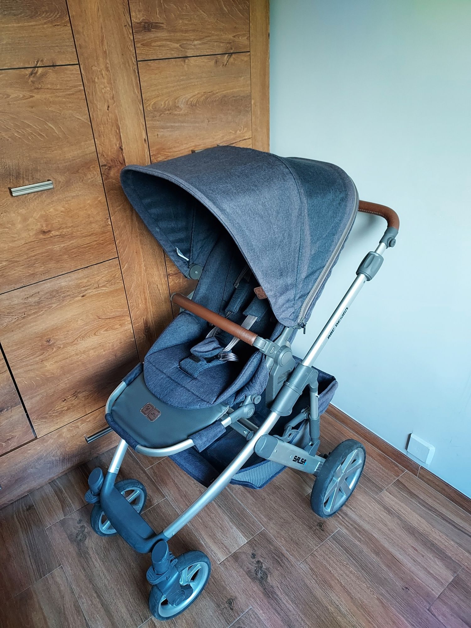 Wózek ABC Design Salsa 4, 2 w 1 OKAZJA Gondola i Spacerówka