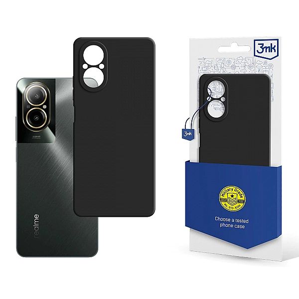 Etui 3mk Matt Case na Realme C67 - czarne