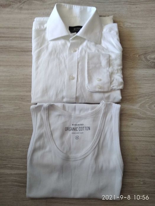 Koszula i podkoszulka męska rozm.M  //32