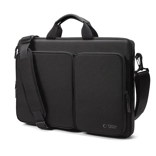 Torba Tech-Protect Defender Bag na laptopa 17" - czarna