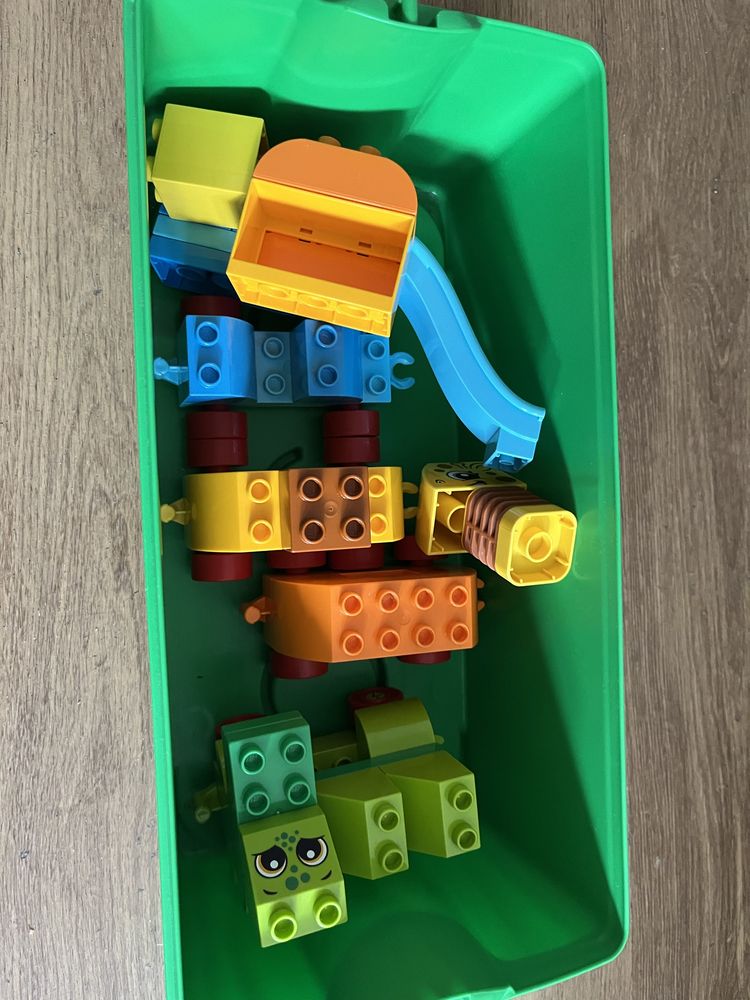 Lego duplo pociąg ze zwierzątkami