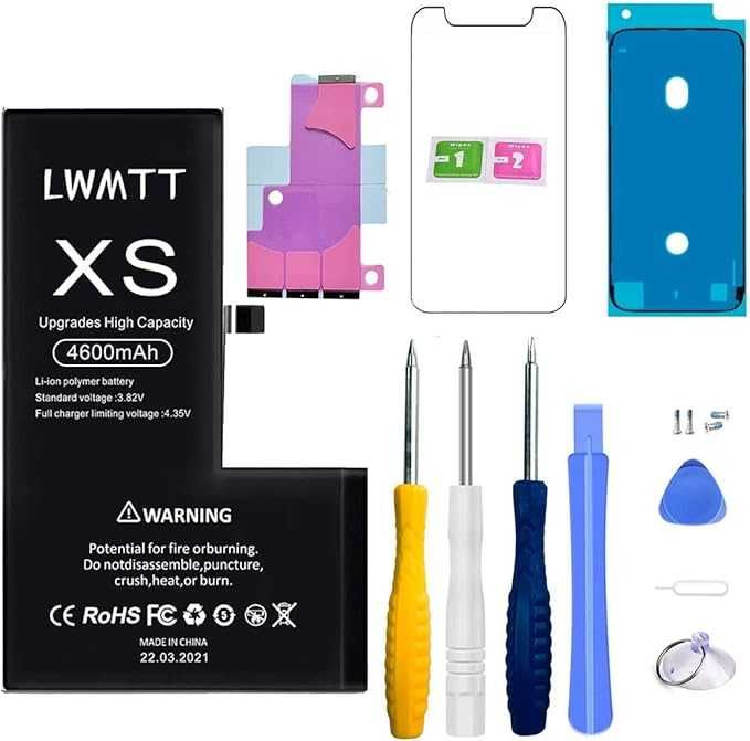 LWMTT Akumulator kompatybilny z iPhone XS 4600 mAh
