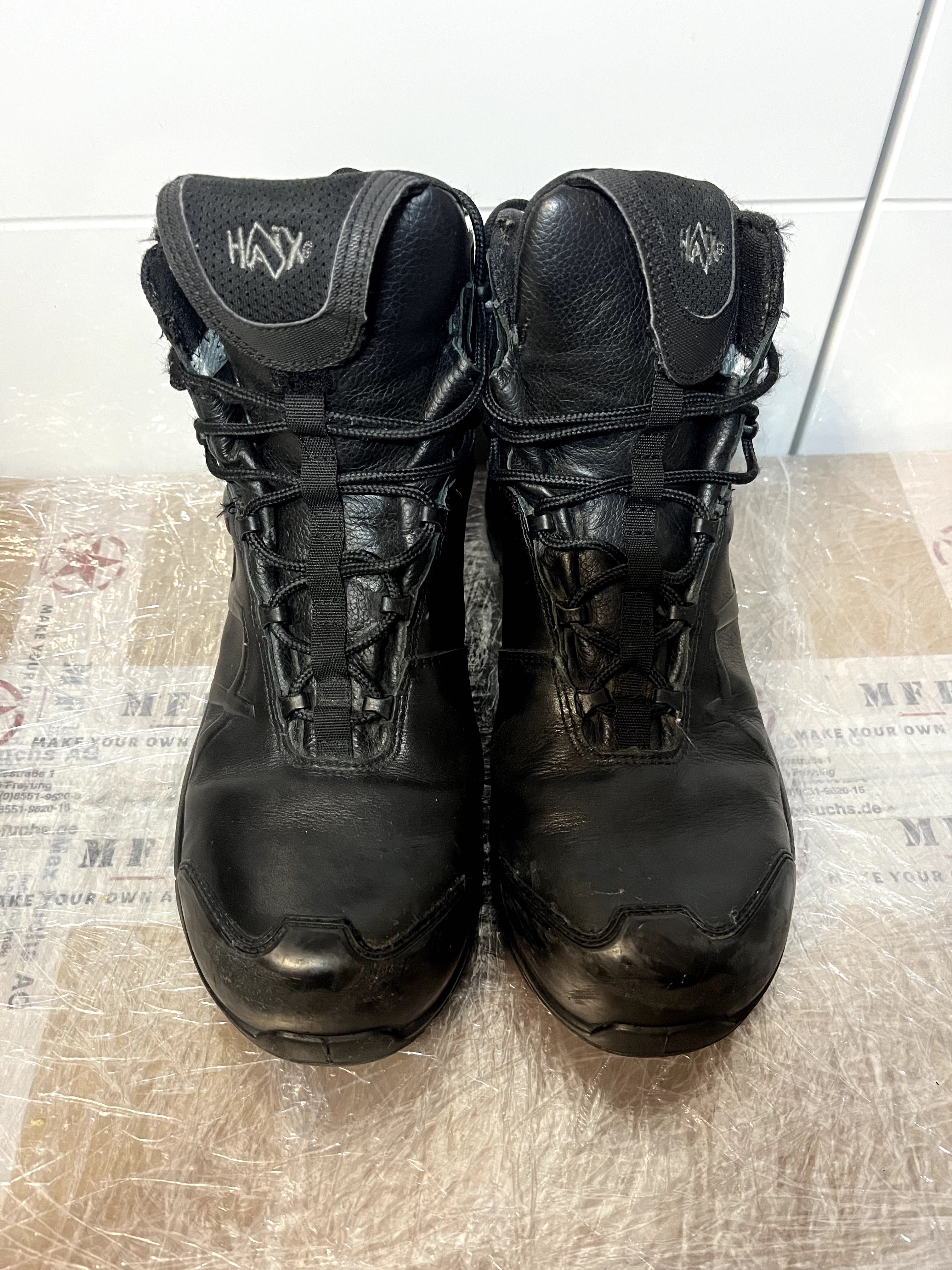 Оригінальні черевики HAIX Black Eagle Safety 50 Black GORE-TEX. Роз 43