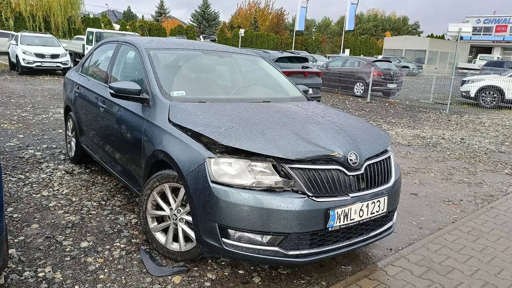 Skoda RAPID Salon PL, 1 właściciel, DSG, VAT23%
