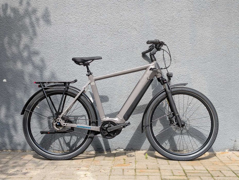 Rower elektryczny Winora Sinus R5, pasek, Bosch 625 Wh, 52, 56, 60cm