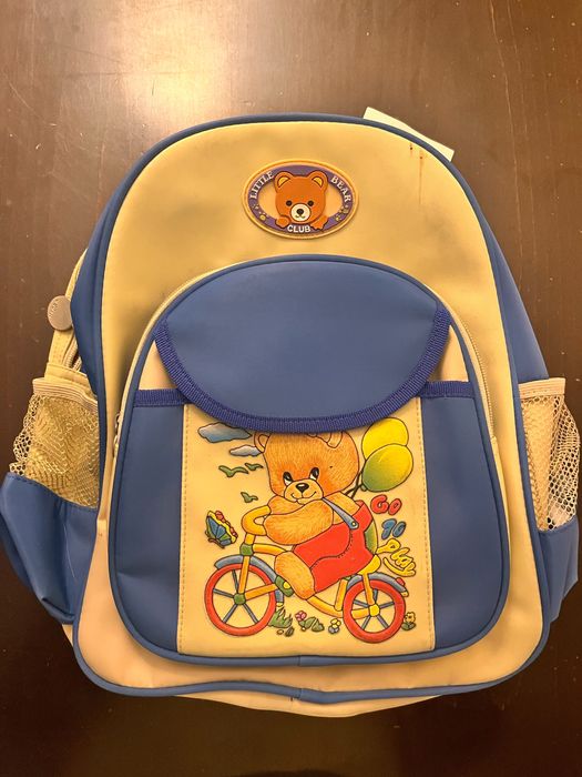 Mochila escolar vintage