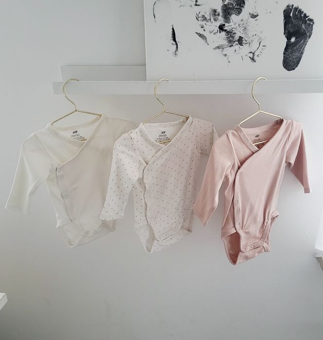 Bodziaki z długim rękawem 56 H&M