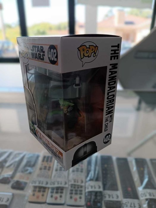 promo:POP! Star Wars The Mandalorian with the child 402