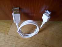 Cabo branco usb novo