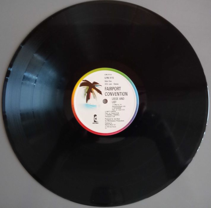 Fairport Convention - - - - - Liege & Lief - - - - - LP