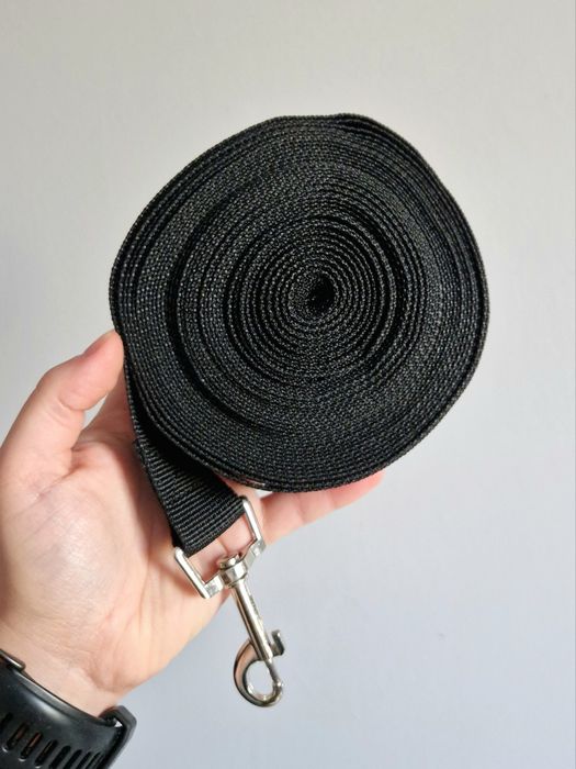 Smycz dla psa taśma treningowa długa lekka wytrzymała linka 10m NOWA