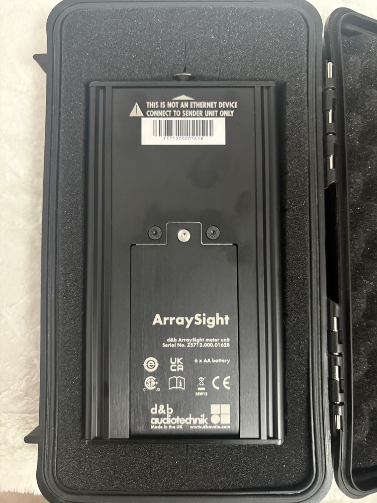 Miernik D&b Arraysight AudioTechnik Z5712