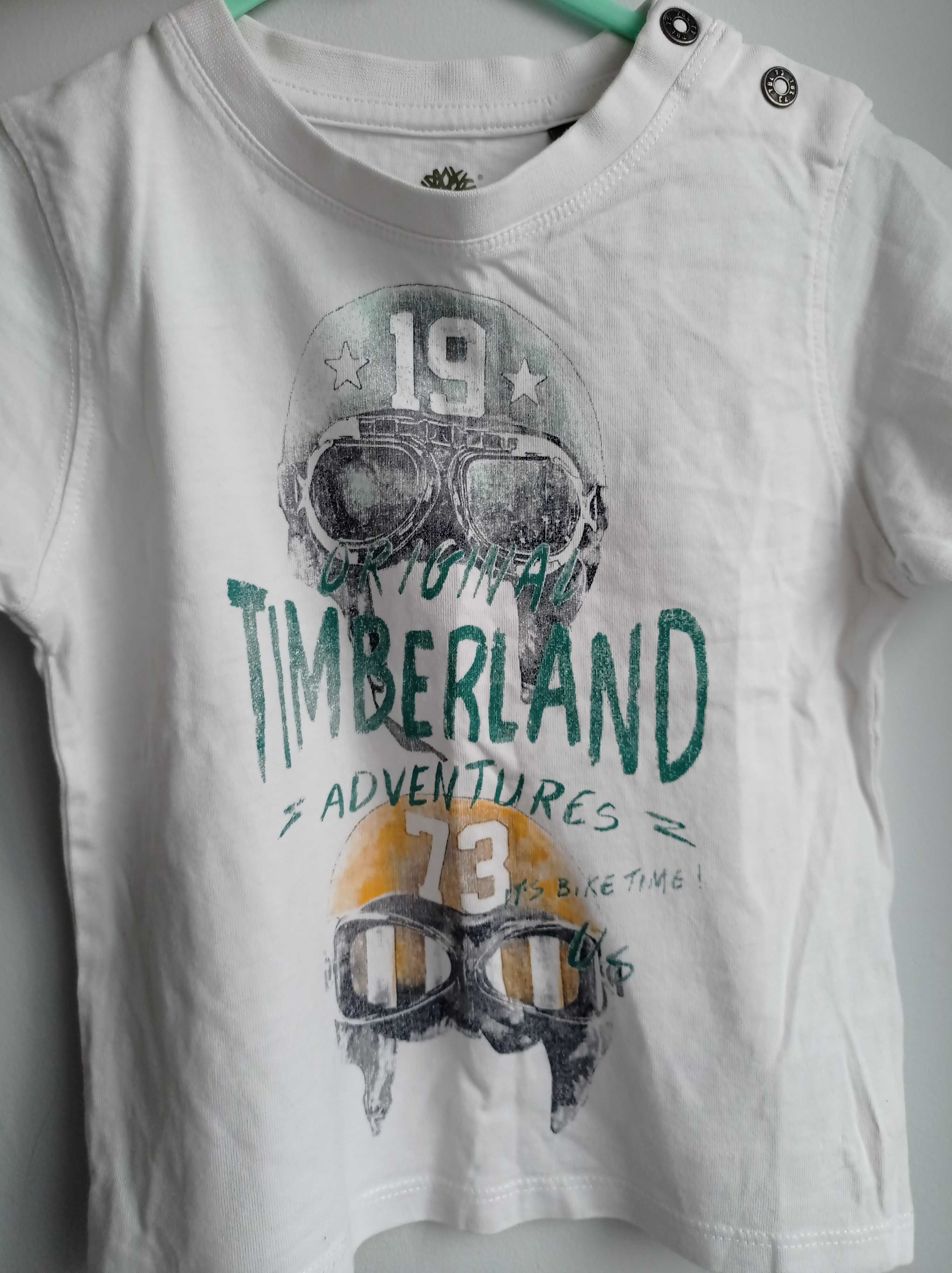 Koszulka t-shirt Timberland 86 krótkie spodenki w kratkę