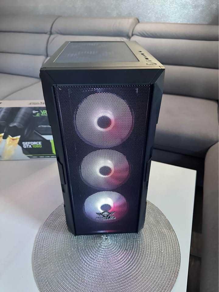 Komputer Gamingowy RGB i5-8400, gtx 1060 6GB, 16gb ram ddr4 ssd +hdd