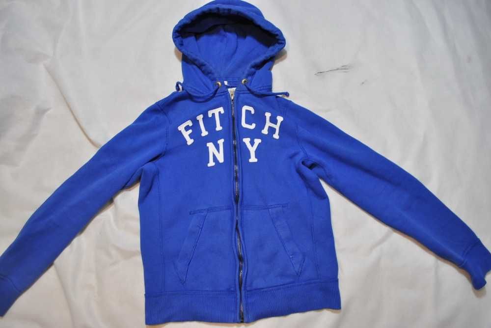 ABERCROMBIE & FITCH L bluza damska bawełniana z kapturem vintage rs5v