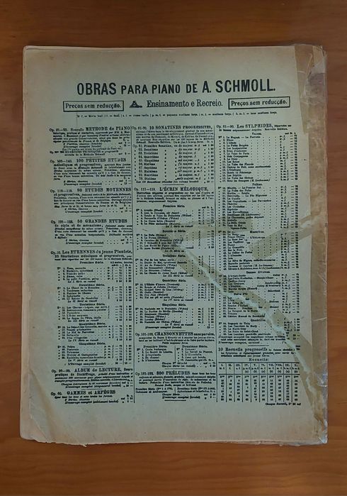 Livros método para piano A. Schmoll